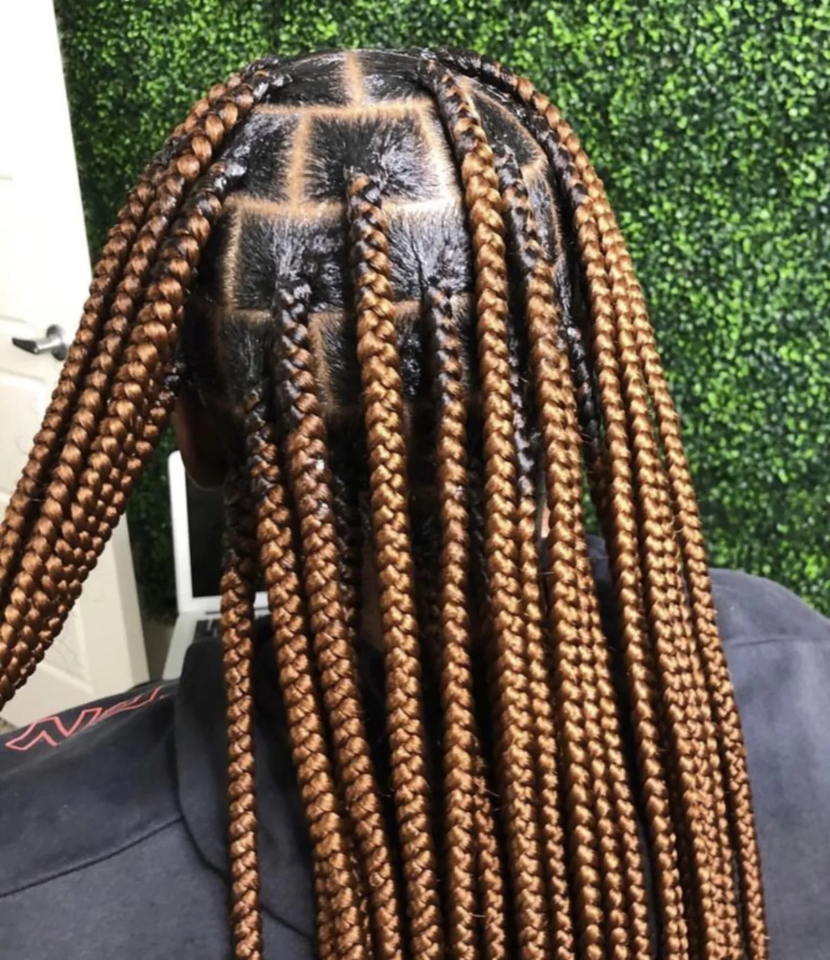 Knotless Braids — ejemplo 3